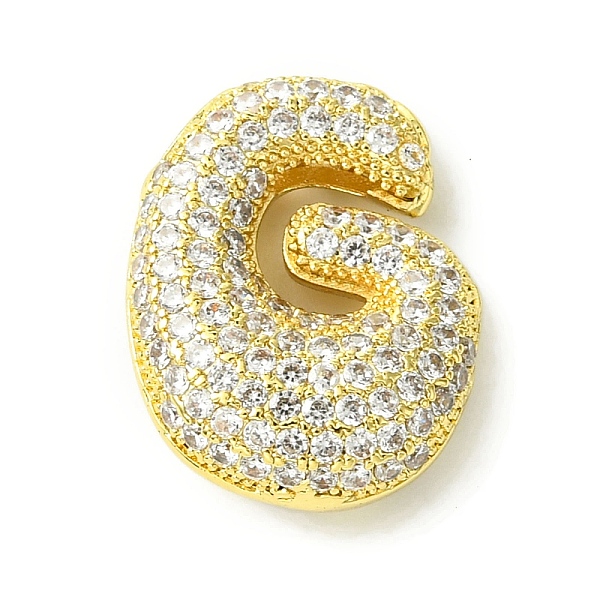 PandaHall Rack Plating Brass Cubic Zirconia Pendants, Cadmium Free & Lead Free, Long-Lasting Plated, Alphabet, Letter G, 22x17.5x8mm, Hole..., Clear
PandaHall Rack Plating Brass Cubic Zirconia Pendants, Cadmium Free & Lead Free, Long-Lasting Plated, Alphabet, Letter G, 22x17.5x8mm, Hole..., Clear