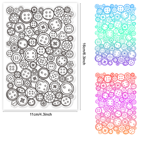 PandaHall PVC Plastic Stamps, for DIY Scrapbooking, Photo Album Decorative, Cards Making, Stamp Sheets, Round Pattern, 160x110x3mm Plastic...
PandaHall PVC Plastic Stamps, for DIY Scrapbooking, Photo Album Decorative, Cards Making, Stamp Sheets, Round Pattern, 160x110x3mm Plastic...