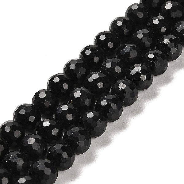 PandaHall Natural Black Tourmaline Beads Strands, Faceted Round, 5.8~6.8mm, Hole: 0.9mm, about 62~66pcs/strand, 15.04''~15.35''(38.2~39cm)...
PandaHall Natural Black Tourmaline Beads Strands, Faceted Round, 5.8~6.8mm, Hole: 0.9mm, about 62~66pcs/strand, 15.04''~15.35''(38.2~39cm)...