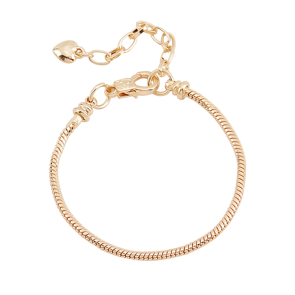 PandaHall 8Pcs Brass Round Snake Chain Bracelet for Men Women, Golden, 7-1/8 inch(18.2cm) Brass
PandaHall 8Pcs Brass Round Snake Chain Bracelet for Men Women, Golden, 7-1/8 inch(18.2cm) Brass