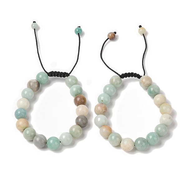 PandaHall 10mm Round Natural Flower Amazonite Braided Bead Bracelets, Adjustable Nylon Cord Bracelets for Women Men, Inner Diameter...
PandaHall 10mm Round Natural Flower Amazonite Braided Bead Bracelets, Adjustable Nylon Cord Bracelets for Women Men, Inner Diameter...