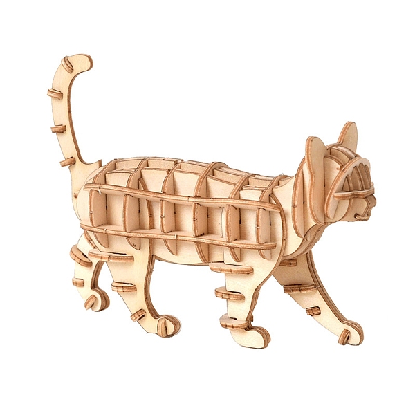 PandaHall Cat DIY Wooden Assembly Animal Toys Kits for Boys and Girls, 3D Puzzle Model for Kids, Children Intelligence Toys, Wheat..., Orange
PandaHall Cat DIY Wooden Assembly Animal Toys Kits for Boys and Girls, 3D Puzzle Model for Kids, Children Intelligence Toys, Wheat..., Orange