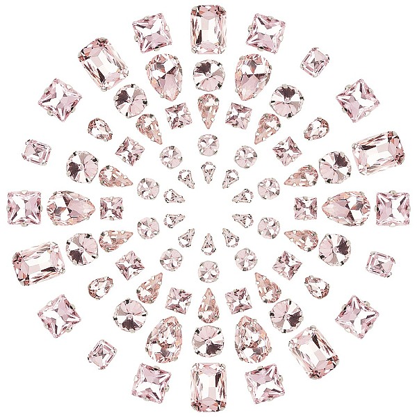 PandaHall Gorgecraft Sew on Rhinestone, Multi-strand Links, Glass Rhinestone, with Brass Prong Settings, Garments Accessories, Faceted..., Pink
PandaHall Gorgecraft Sew on Rhinestone, Multi-strand Links, Glass Rhinestone, with Brass Prong Settings, Garments Accessories, Faceted..., Pink