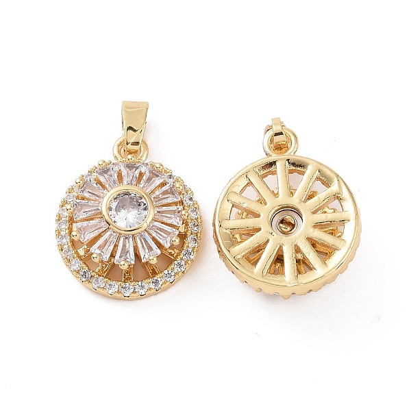PandaHall Real 18K Gold Plated Brass Micro Pave Clear Cubic Zirconia Pendants, Flat Round Charms, Clear, 17x14x7mm, Hole: 5x3mm Brass+Cubic...
PandaHall Real 18K Gold Plated Brass Micro Pave Clear Cubic Zirconia Pendants, Flat Round Charms, Clear, 17x14x7mm, Hole: 5x3mm Brass+Cubic...