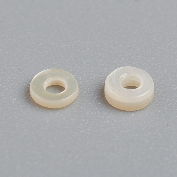 PandaHall Freshwater Shell Beads, Spacer Beads for DIY Craft Jewelry Making, Disc, White, 3x1mm, Hole: 1mm Freshwater Shell Disc White
PandaHall Freshwater Shell Beads, Spacer Beads for DIY Craft Jewelry Making, Disc, White, 3x1mm, Hole: 1mm Freshwater Shell Disc White