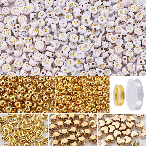 PandaHall DIY Summer Themed Stretch Bracelet Making Kits, Including CCB Plastic Beads, Plating Acrylic Beads and Elastic Crystal Thread...
PandaHall DIY Summer Themed Stretch Bracelet Making Kits, Including CCB Plastic Beads, Plating Acrylic Beads and Elastic Crystal Thread...