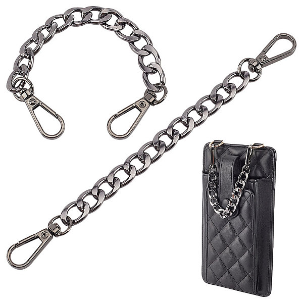 PandaHall PH Purse Strap Extender, 2pcs 8 Inch Gunmetal Bag Extender Chain Aluminum Alloy Purse Handles Purse Chain Handbag Chain Straps...
PandaHall PH Purse Strap Extender, 2pcs 8 Inch Gunmetal Bag Extender Chain Aluminum Alloy Purse Handles Purse Chain Handbag Chain Straps...