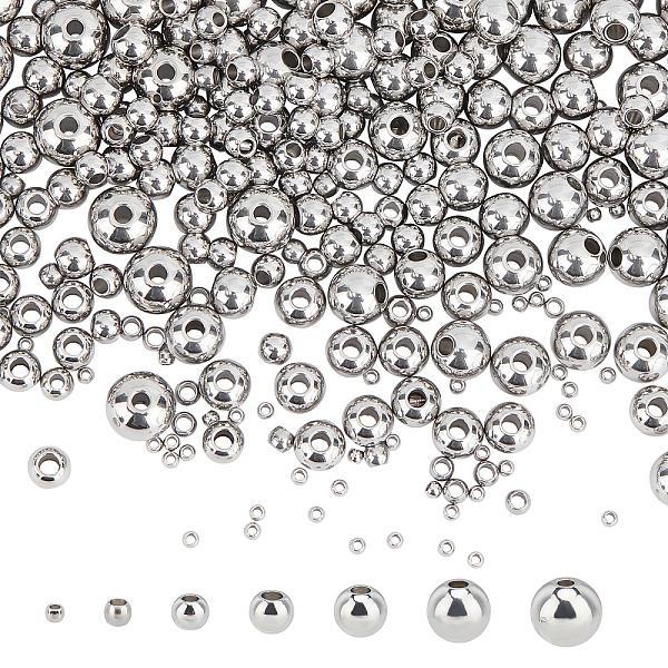PandaHall Unicraftale 500Pcs 7 Style 202 Stainless Steel Beads, Rondelle, Stainless Steel Color, 500pcs/set Stainless Steel Rondelle
PandaHall Unicraftale 500Pcs 7 Style 202 Stainless Steel Beads, Rondelle, Stainless Steel Color, 500pcs/set Stainless Steel Rondelle