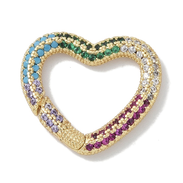 PandaHall Rack Plating Brass Micro Pave Cubic Zirconia Spring Gate Rings Clasps, Cadmium Free & Lead Free, Long-Lasting Plated, Real 18K...
PandaHall Rack Plating Brass Micro Pave Cubic Zirconia Spring Gate Rings Clasps, Cadmium Free & Lead Free, Long-Lasting Plated, Real 18K...