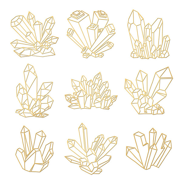 PandaHall Nickel Decoration Stickers, Metal Resin Filler, Epoxy Resin & UV Resin Craft Filling Material, Diamond, 40x40mm, 9 styles...
PandaHall Nickel Decoration Stickers, Metal Resin Filler, Epoxy Resin & UV Resin Craft Filling Material, Diamond, 40x40mm, 9 styles...