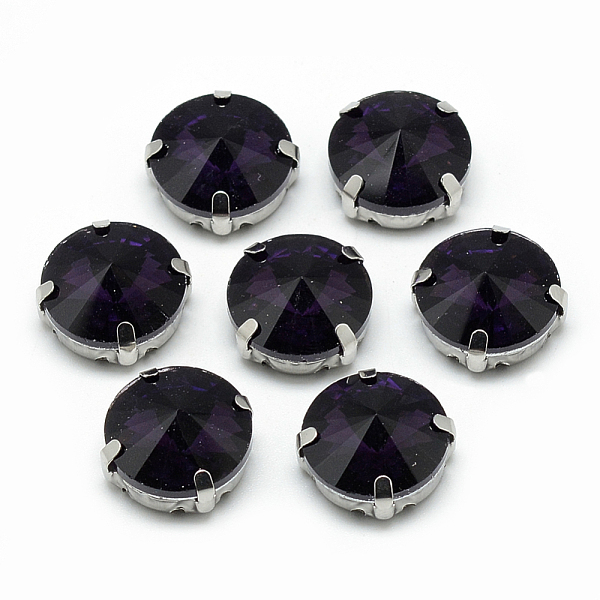 PandaHall Sew on Rhinestone, Multi-strand Links, Glass Rhinestone, with Brass Prong Settings, Garments Accessories, Faceted, Flat Round..., Purple
PandaHall Sew on Rhinestone, Multi-strand Links, Glass Rhinestone, with Brass Prong Settings, Garments Accessories, Faceted, Flat Round..., Purple