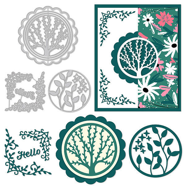 PandaHall Carbon Steel Cutting Dies Stencils, for DIY Scrapbooking, Photo Album, Decorative Embossing, Paper Card, Matte Platinum Color...
PandaHall Carbon Steel Cutting Dies Stencils, for DIY Scrapbooking, Photo Album, Decorative Embossing, Paper Card, Matte Platinum Color...