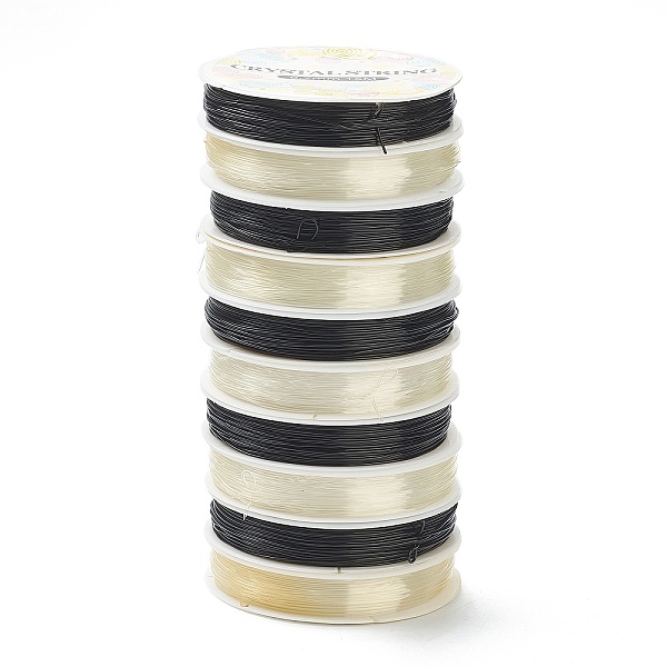 PandaHall (Defective Closeout Sale: Yellowing) Elastic Crystal Thread, with Defective Spool, For Jewelry Making, White, Black, 0.7mm TPU...
PandaHall (Defective Closeout Sale: Yellowing) Elastic Crystal Thread, with Defective Spool, For Jewelry Making, White, Black, 0.7mm TPU...