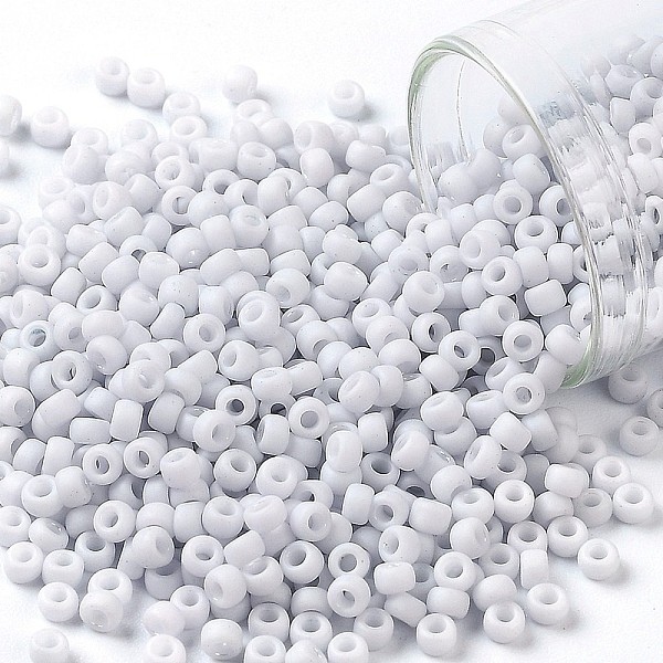 PandaHall TOHO Round Seed Beads, Japanese Seed Beads, (767) Opaque Pastel Frost Light Gray, 8/0, 3mm, Hole: 1mm, about 222pcs/10g Glass Gray
PandaHall TOHO Round Seed Beads, Japanese Seed Beads, (767) Opaque Pastel Frost Light Gray, 8/0, 3mm, Hole: 1mm, about 222pcs/10g Glass Gray