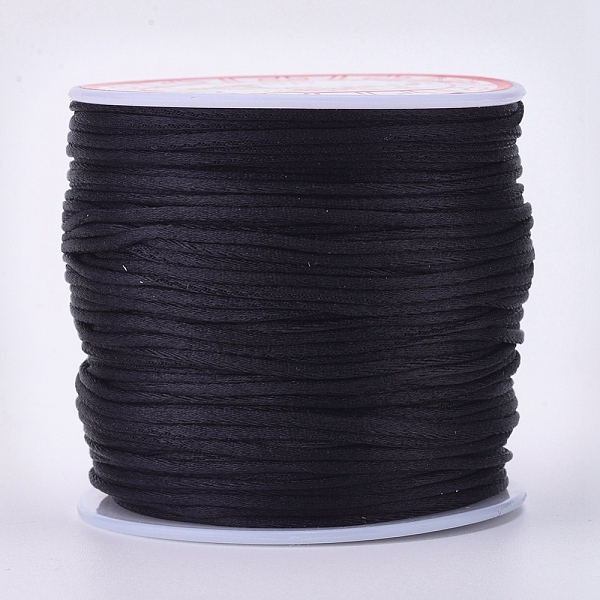 PandaHall Round Nylon Threads, for Chinese Knot Making, Black, 1.5mm, about 50yards/roll. Nylon Black
PandaHall Round Nylon Threads, for Chinese Knot Making, Black, 1.5mm, about 50yards/roll. Nylon Black