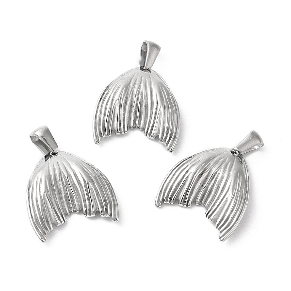 PandaHall 304 Stainless Steel Pendants, Fish Tail Charm, Stainless Steel Color, 21.5x19.5x4.5mm, Hole: 6.5x3mm 304 Stainless Steel Others
PandaHall 304 Stainless Steel Pendants, Fish Tail Charm, Stainless Steel Color, 21.5x19.5x4.5mm, Hole: 6.5x3mm 304 Stainless Steel Others