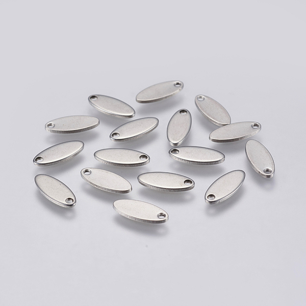 PandaHall 201 Stainless Steel Charms, Stamping Blank Tag, Oval, Stainless Steel Color, 12x5x1mm, Hole: 1mm 201 Stainless Steel Oval
PandaHall 201 Stainless Steel Charms, Stamping Blank Tag, Oval, Stainless Steel Color, 12x5x1mm, Hole: 1mm 201 Stainless Steel Oval