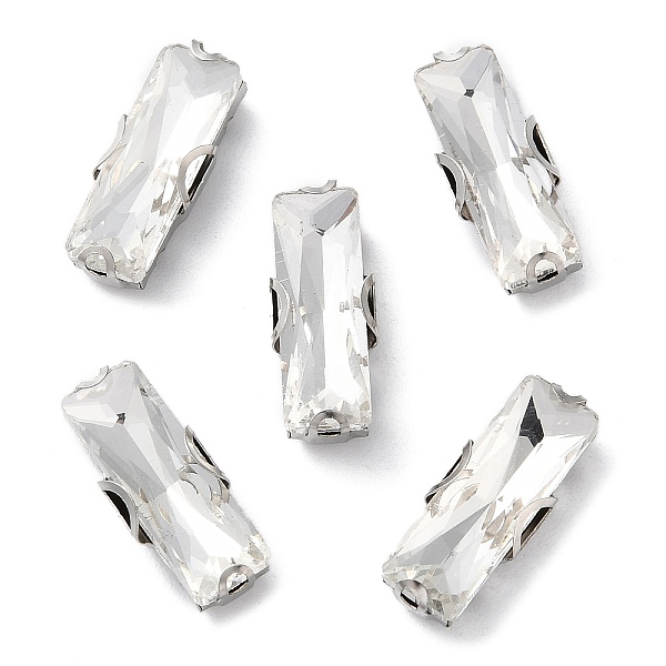PandaHall Rectangle Sew on Rhinestone, Multi-strand Links, Glass Rhinestone, with Stainless Steel Prong Settings, Garments Accessories..., Clear
PandaHall Rectangle Sew on Rhinestone, Multi-strand Links, Glass Rhinestone, with Stainless Steel Prong Settings, Garments Accessories..., Clear
