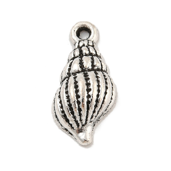 PandaHall Tibetan Style Alloy Pendants, Cadmium Free & Lead Free, Conch Charm, Antique Silver, 19x9.5x5mm, Hole: 1.5mm, about 990pcs/1000g...
PandaHall Tibetan Style Alloy Pendants, Cadmium Free & Lead Free, Conch Charm, Antique Silver, 19x9.5x5mm, Hole: 1.5mm, about 990pcs/1000g...