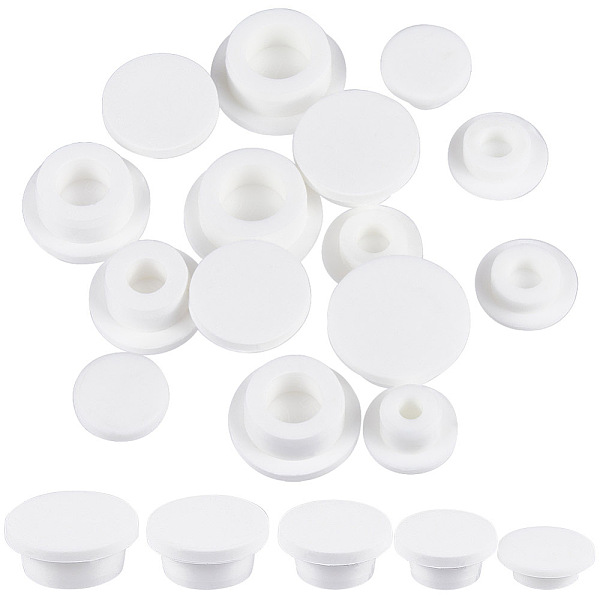 PandaHall GORGECRAFT 15Pcs 5 Sizes White Silicone Bottle Stopper Hole Plug Replacement Tube Seal Plug 15-26.5mm Inner Diameter Round Soft...
PandaHall GORGECRAFT 15Pcs 5 Sizes White Silicone Bottle Stopper Hole Plug Replacement Tube Seal Plug 15-26.5mm Inner Diameter Round Soft...
