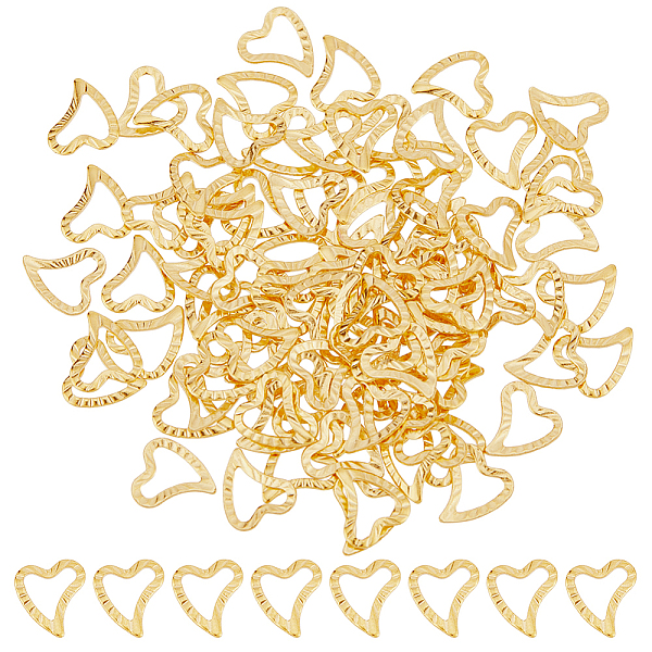 PandaHall DICOSMETIC 100Pcs 304 Stainless Steel Linking Rings, Heart, Golden, 8x7x0.5mm 304 Stainless Steel Heart
PandaHall DICOSMETIC 100Pcs 304 Stainless Steel Linking Rings, Heart, Golden, 8x7x0.5mm 304 Stainless Steel Heart