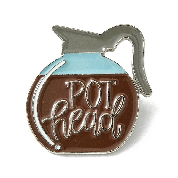 PandaHall Black Alloy Brooches, Enamel Pins, for Backpack Clothes, Pot, Letter, 28x27x1.5mm Alloy+Enamel Letter
PandaHall Black Alloy Brooches, Enamel Pins, for Backpack Clothes, Pot, Letter, 28x27x1.5mm Alloy+Enamel Letter