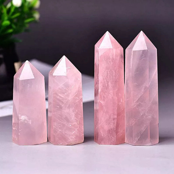 PandaHall Tower Natural Rose Quartz Healing Stone Wands, for Reiki Chakra Meditation Therapy Decos, Hexagon Prism, 60~70mm Rose Quartz...
PandaHall Tower Natural Rose Quartz Healing Stone Wands, for Reiki Chakra Meditation Therapy Decos, Hexagon Prism, 60~70mm Rose Quartz...