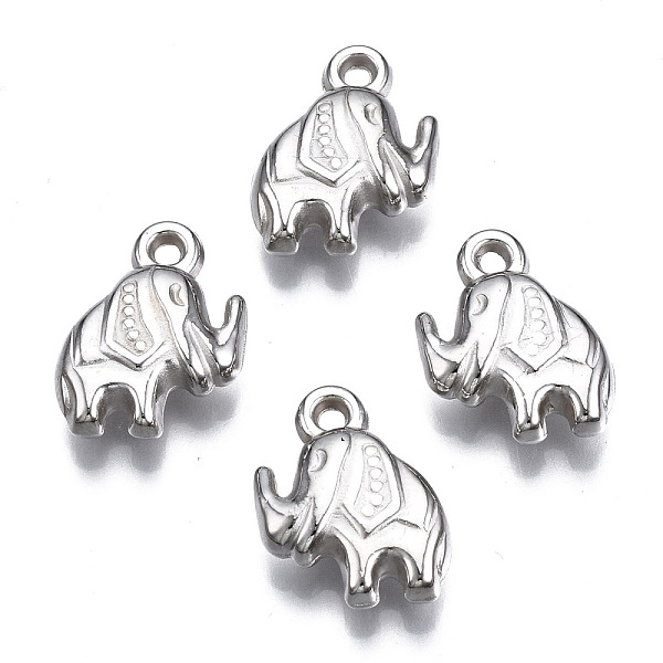 PandaHall CCB Plastic Pendants, Elephant Shape, Platinum, 15.5x12x4.5mm, Hole: 1.6mm, about 1060pcs/500g Plastic Elephant
PandaHall CCB Plastic Pendants, Elephant Shape, Platinum, 15.5x12x4.5mm, Hole: 1.6mm, about 1060pcs/500g Plastic Elephant