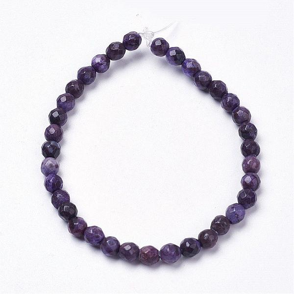 PandaHall Natural Silver Leaf Jasper Beads Strands, Round, Faceted, Dyed, Indigo, 6mm, Hole: 1mm, about 35pcs/strand, 7.8 inch(20cm) Silver..., Purple
PandaHall Natural Silver Leaf Jasper Beads Strands, Round, Faceted, Dyed, Indigo, 6mm, Hole: 1mm, about 35pcs/strand, 7.8 inch(20cm) Silver..., Purple