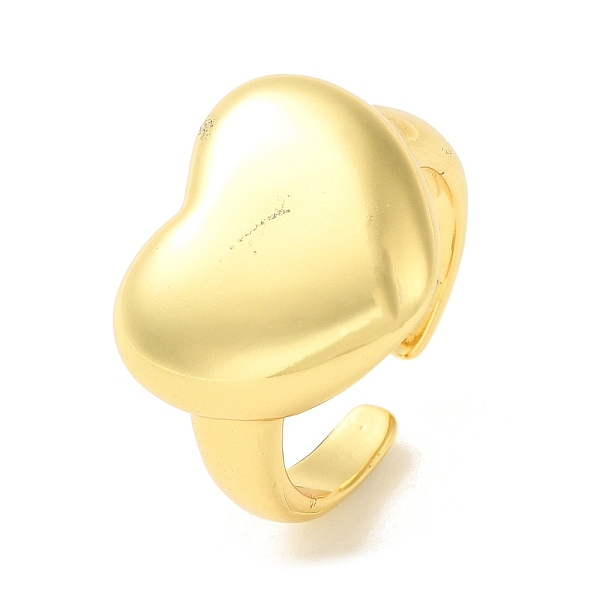 PandaHall Brass Open Cuff Rings, Heart, Real 18K Gold Plated, Inner Diameter: 16mm Brass Heart
PandaHall Brass Open Cuff Rings, Heart, Real 18K Gold Plated, Inner Diameter: 16mm Brass Heart