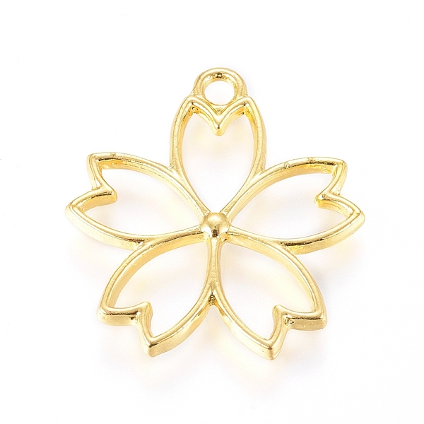 PandaHall Alloy Open Back Bezel Pendants, For DIY UV Resin, Epoxy Resin, Pressed Flower Jewelry, Sakura, Golden, 27x25.5x2mm, Hole: 2mm...
PandaHall Alloy Open Back Bezel Pendants, For DIY UV Resin, Epoxy Resin, Pressed Flower Jewelry, Sakura, Golden, 27x25.5x2mm, Hole: 2mm...