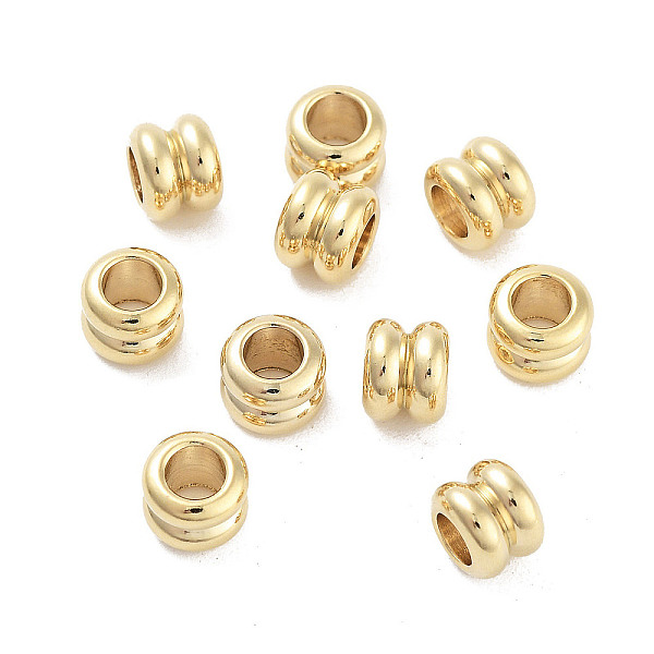 PandaHall Brass Beads, Cadmium Free & Lead Free, Column, Real 24K Gold Plated, 5x4mm, Hole: 2.5mm Brass Column
PandaHall Brass Beads, Cadmium Free & Lead Free, Column, Real 24K Gold Plated, 5x4mm, Hole: 2.5mm Brass Column