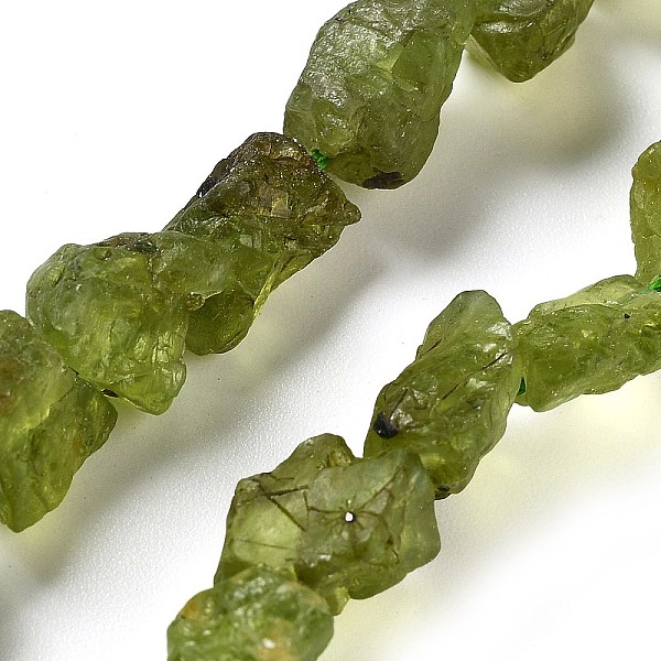 PandaHall Raw Rough Natural Peridot Beads Strands, Nuggets, 8.5~13.5x6.5~9x5~7mm, Hole: 0.9mm, about 18~21pcs/strand, 7.28''~7.87''...
PandaHall Raw Rough Natural Peridot Beads Strands, Nuggets, 8.5~13.5x6.5~9x5~7mm, Hole: 0.9mm, about 18~21pcs/strand, 7.28''~7.87''...