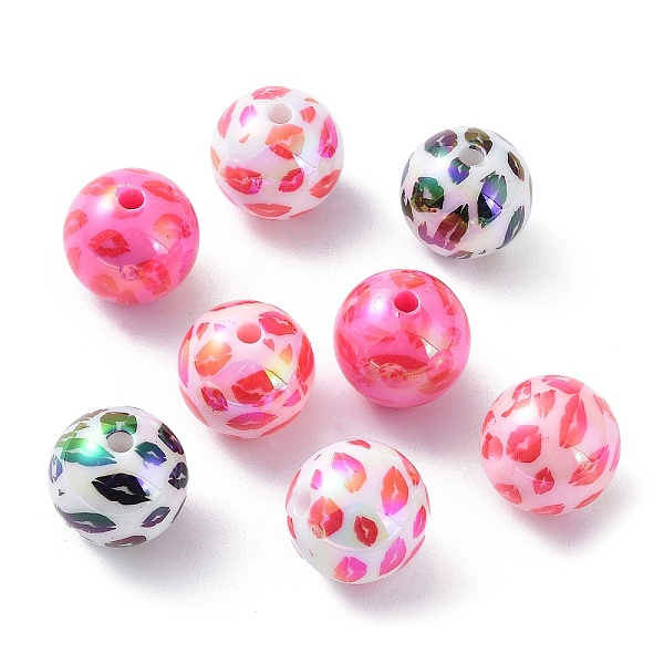 PandaHall UV Plating Opeque Acrylic Beads, Iridescent, Round, Mixed Color, 15.5x15mm, Hole: 2.5mm Acrylic Round Multicolor
PandaHall UV Plating Opeque Acrylic Beads, Iridescent, Round, Mixed Color, 15.5x15mm, Hole: 2.5mm Acrylic Round Multicolor