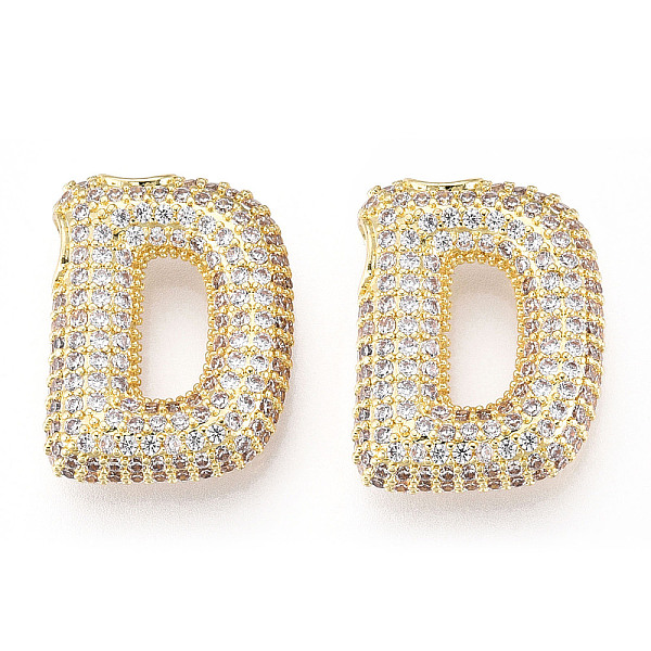 PandaHall Brass Micro Pave Cubic Zirconia Pendants, Alphabet, Letter D, 24x21.5x6.5mm, Hole: 4.5x2.5mm Brass+Cubic Zirconia Letter D Clear
PandaHall Brass Micro Pave Cubic Zirconia Pendants, Alphabet, Letter D, 24x21.5x6.5mm, Hole: 4.5x2.5mm Brass+Cubic Zirconia Letter D Clear