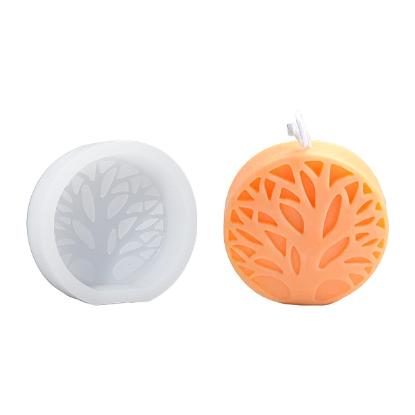 PandaHall Candle Food Grade Silicone Molds, for Scented Candle Making, Flat Round with Tree of Life Pattern, White, 9x8.9x2.8cm, Inner...
PandaHall Candle Food Grade Silicone Molds, for Scented Candle Making, Flat Round with Tree of Life Pattern, White, 9x8.9x2.8cm, Inner...