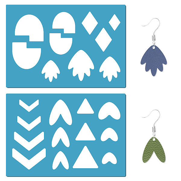 PandaHall GORGECRAFT 2 Styles Boho Jewelry Shape Template Arrow Love Heart Bohemian Earrings Stencils Reusable Painting Cutting Stencil for...
PandaHall GORGECRAFT 2 Styles Boho Jewelry Shape Template Arrow Love Heart Bohemian Earrings Stencils Reusable Painting Cutting Stencil for...