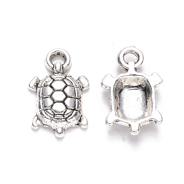 PandaHall Tibetan Style Alloy Charms, Tortoise, Cadmium Free & Lead Free, Antique Silver, 14.5x9x2.5mm, Hole: 1.5mm, about 2270pcs/1000g...
PandaHall Tibetan Style Alloy Charms, Tortoise, Cadmium Free & Lead Free, Antique Silver, 14.5x9x2.5mm, Hole: 1.5mm, about 2270pcs/1000g...