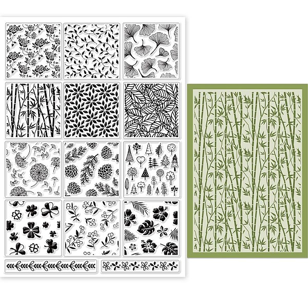 PandaHall GLOBLELAND 12 Sheet Plant Series Theme Clear Stamps Literary silic Clear Stamps Flowers and Leaves Stamp Set, for Christmas Card...
PandaHall GLOBLELAND 12 Sheet Plant Series Theme Clear Stamps Literary silic Clear Stamps Flowers and Leaves Stamp Set, for Christmas Card...