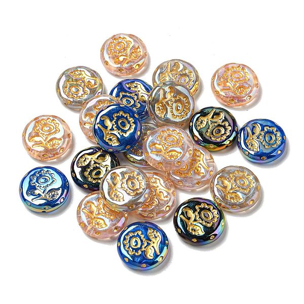 PandaHall Opaque Acrylic Beads, Golden Metal Enlaced, Round, Mixed Color, 18x5mm, Hole: 1.2mm Acrylic Round Multicolor
PandaHall Opaque Acrylic Beads, Golden Metal Enlaced, Round, Mixed Color, 18x5mm, Hole: 1.2mm Acrylic Round Multicolor