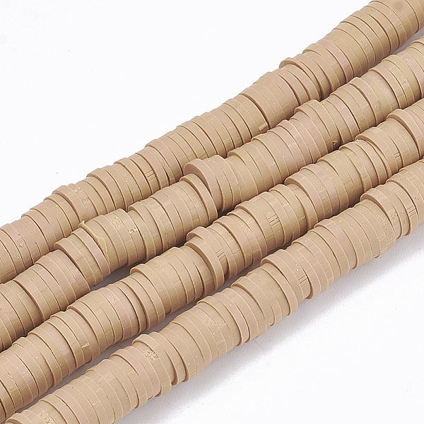 PandaHall Eco-Friendly Handmade Polymer Clay Beads, for DIY Jewelry Crafts Supplies, Disc/Flat Round, Heishi Beads, Peru, 6x1mm, Hole: 1.5mm..., Brown
PandaHall Eco-Friendly Handmade Polymer Clay Beads, for DIY Jewelry Crafts Supplies, Disc/Flat Round, Heishi Beads, Peru, 6x1mm, Hole: 1.5mm..., Brown
