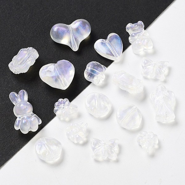 PandaHall Transparent Acrylic Beads, AB Color, Mixed Shape, Mixed Color, 12~23x11~22.5x5~11mm, Hole: 1.2~2mm, about 15~30pcs/set Acrylic..., Multicolor
PandaHall Transparent Acrylic Beads, AB Color, Mixed Shape, Mixed Color, 12~23x11~22.5x5~11mm, Hole: 1.2~2mm, about 15~30pcs/set Acrylic..., Multicolor