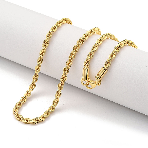 PandaHall Brass Chain Necklaces for Women, Real 18K Gold Plated, 27.64 inch(702mm) Brass
PandaHall Brass Chain Necklaces for Women, Real 18K Gold Plated, 27.64 inch(702mm) Brass