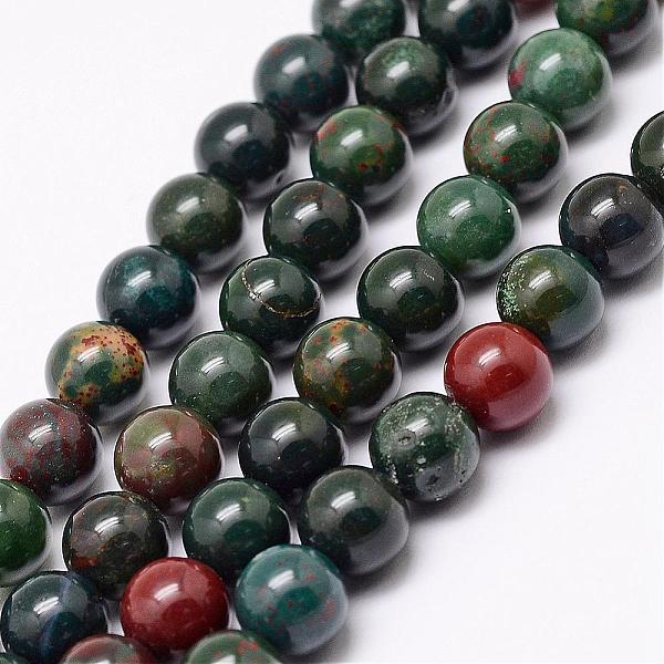 PandaHall Natural Indian Bloodstone Beads Strands, Heliotrope Stone Beads, Round, 6mm, Hole: 1mm, about 61pcs/strand, 15 inch Bloodstone...
PandaHall Natural Indian Bloodstone Beads Strands, Heliotrope Stone Beads, Round, 6mm, Hole: 1mm, about 61pcs/strand, 15 inch Bloodstone...