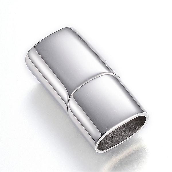 PandaHall 304 Stainless Steel Magnetic Clasps with Glue-in Ends, Rectangle, Stainless Steel Color, 28.5x14x8.5mm, Hole: 12x7mm 304 Stainless...
PandaHall 304 Stainless Steel Magnetic Clasps with Glue-in Ends, Rectangle, Stainless Steel Color, 28.5x14x8.5mm, Hole: 12x7mm 304 Stainless...