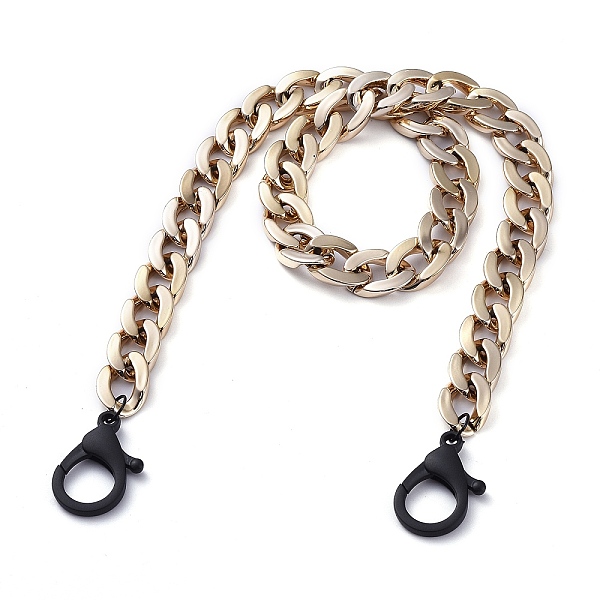 PandaHall Personalized CCB Plastic Curb Chain Necklaces, Eyeglass Chains, Handbag Chains, with Plastic Lobster Claw Clasps, Golden, Black...
PandaHall Personalized CCB Plastic Curb Chain Necklaces, Eyeglass Chains, Handbag Chains, with Plastic Lobster Claw Clasps, Golden, Black...