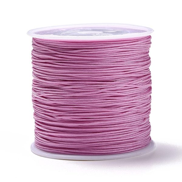 PandaHall Braided Nylon Thread, Chinese Knotting Cord Beading Cord for Beading Jewelry Making, Violet, 0.8mm, about 100yards/roll Nylon..., Purple
PandaHall Braided Nylon Thread, Chinese Knotting Cord Beading Cord for Beading Jewelry Making, Violet, 0.8mm, about 100yards/roll Nylon..., Purple
