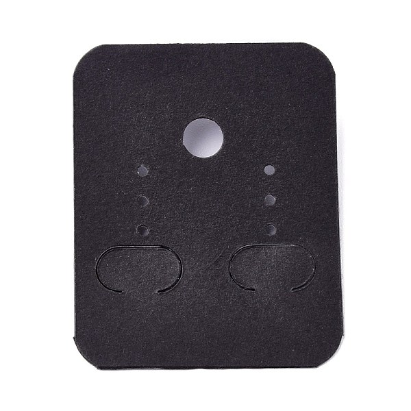 PandaHall Paper and Plastic Jewelry Display Cards, with Plastic Back, for Hanging Earring Display, Rectangle, Black, 49x40x5mm, Hole: 1.4mm...
PandaHall Paper and Plastic Jewelry Display Cards, with Plastic Back, for Hanging Earring Display, Rectangle, Black, 49x40x5mm, Hole: 1.4mm...
