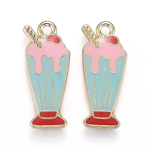 PandaHall Light Gold Plated Alloy Jewelry Enamel Pendants, Ice Cream, Blue, 21x9.5x2.5mm, Hole: 1.7mm Alloy+Enamel Food Blue
PandaHall Light Gold Plated Alloy Jewelry Enamel Pendants, Ice Cream, Blue, 21x9.5x2.5mm, Hole: 1.7mm Alloy+Enamel Food Blue