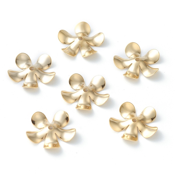 PandaHall 304 Stainless Steel Bead Caps, 5-Petal, Flower, Golden, 15x14.5x2.4mm, Hole: 1.2mm 304 Stainless Steel
PandaHall 304 Stainless Steel Bead Caps, 5-Petal, Flower, Golden, 15x14.5x2.4mm, Hole: 1.2mm 304 Stainless Steel